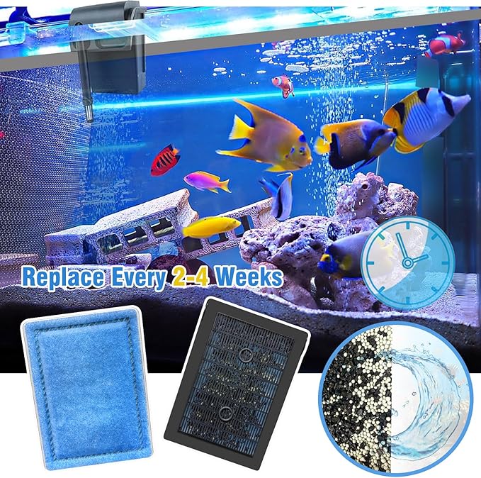 12-Pack Rite-Size B Aquarium Filter Cartridges for Marineland Penguin PRO Power Filters 100/125/175 & Original Penguin Power Filter 150