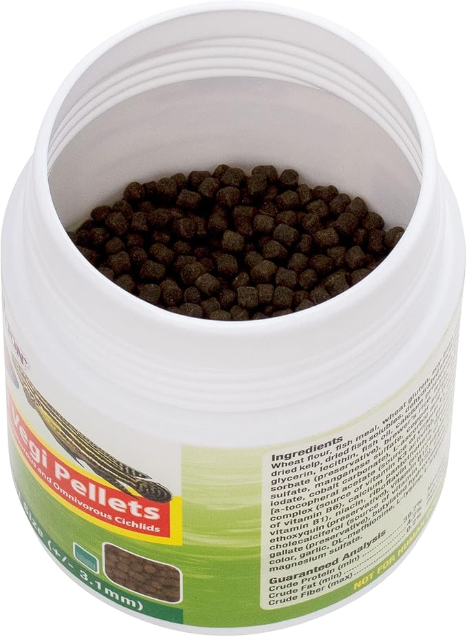 Ocean Nutrition (Salt Creek) Cichlid Veggie Pellet Medium 100g Bottle