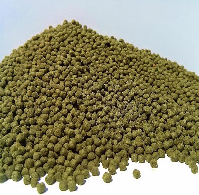 3mm - 1/8" 40% Spirulina Floating Pellets for African Cichlids, Central & South American Cichlids, Koi & Pond Fish, All Tropical Fish...8-lbs