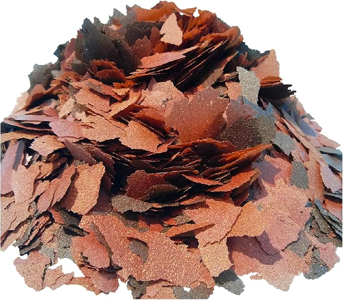 California Blackworm & Cichlid Color Red Premium Flakes for Discus, Cichlids All Community Tropical Fish Also Pellet Mix, Wafer Mix Included…1-lb 2oz
