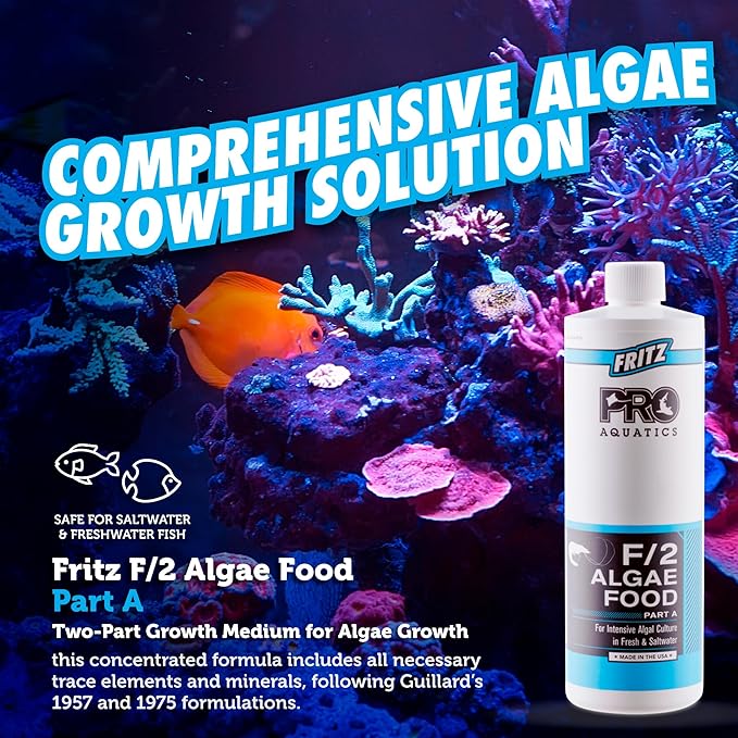 Fritz Aquatics PRO - F/2 Algae Food PTA - 16oz