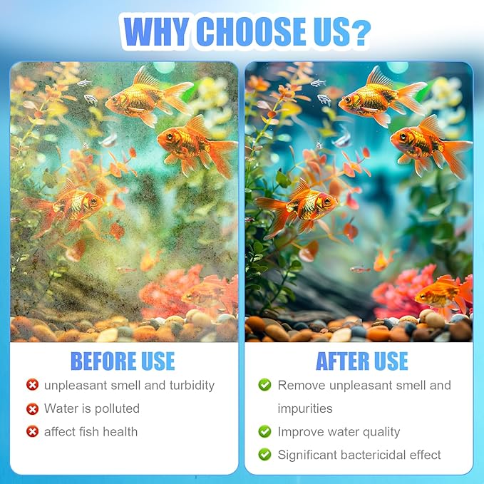 BOXOB 6pcs Rite-Size E Filter Cartridges for Marineland Emperor PRO 450 280 400, Premium Aquarium Filter Replacement for Fish Tank High-Efficiency Pads