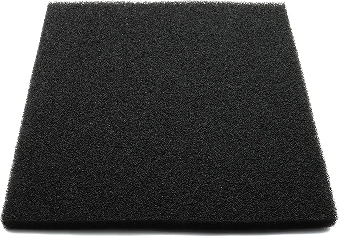 ALEGI Aquarium Filter Sponge Pad 30/40 PPI Bio Sponge Filter Media Cut-to-Size Foam for Fish Tank (17.5" x 17.5" x 1.2" 40PPI)