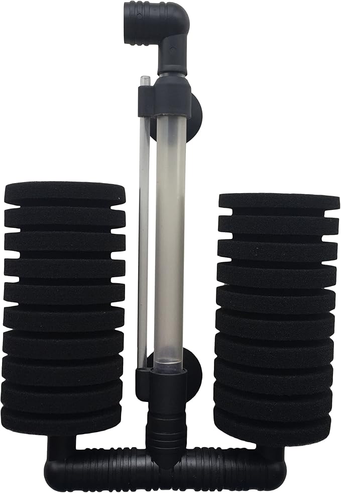 Finest-Filters Air Driven Double Sponge for Aquarium Fish Tank Bio-Sponge Discus