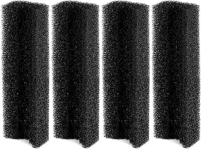TARARIUM Aquarium Filter Replacement Material, 4 Pack, Compatible with WP-590F
