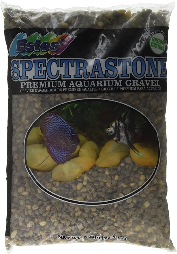 Spectrastone Deep River Regular for Freshwater Aquariums, 5-Pound Bag