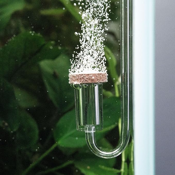 Aquario Neo CO2 Aquarium Diffuser - CO2 Diffuser Aquarium Kit, CO2 Diffuser for Aquarium Plants, CO2 System for Aquarium - Normal Original Diffuser, Medium