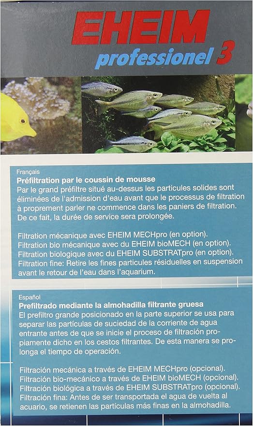 Eheim AEH2616710 Prefilter Fine Pad Pro 3 for Aquarium , 1.00 x 1.00 x 1.00 inches