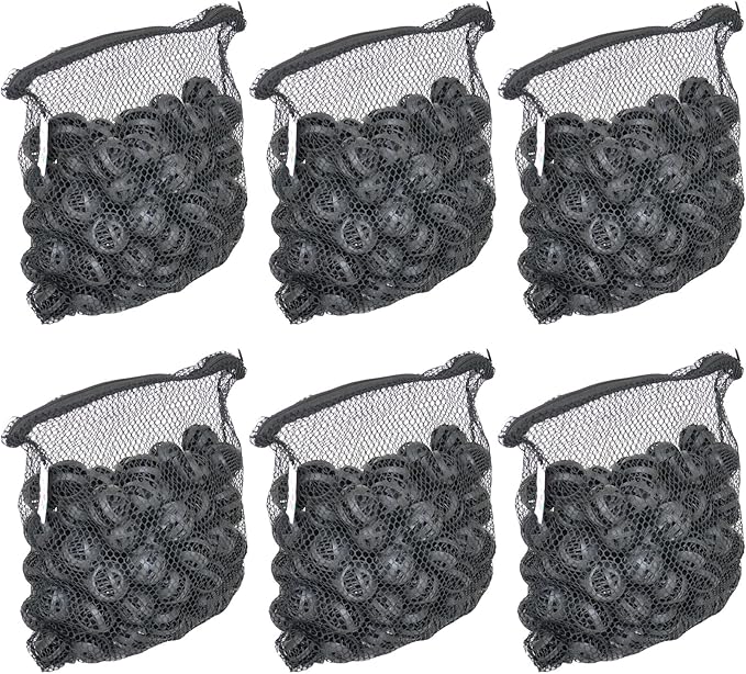 CNZ 1.25" Bio Balls Media 100pcs for Aquarium Sump Koi Fish Pond Waterfall Filter, 6-Pack
