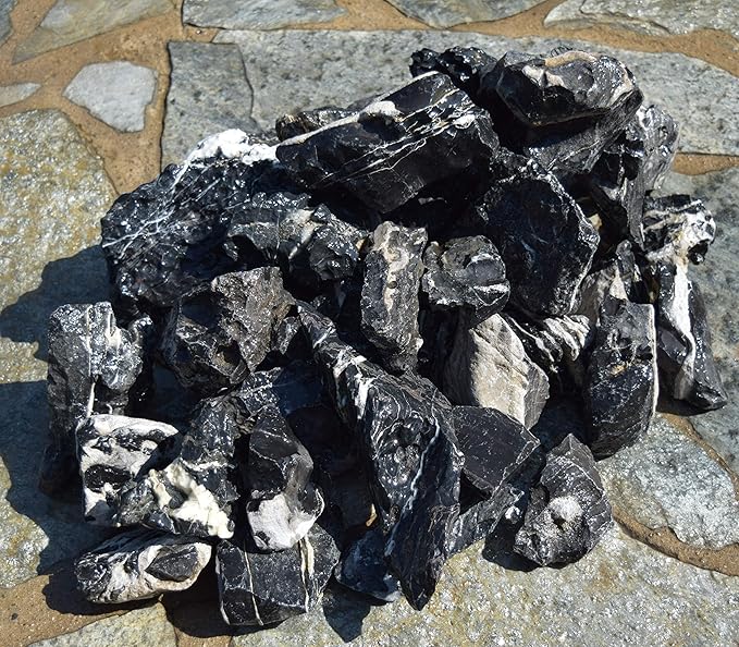 10lb Black Seiryu Stone