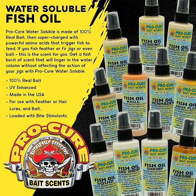 Unknown Pro-Cure Shrimp Water Soluble Fish Oil, 4 Ounce