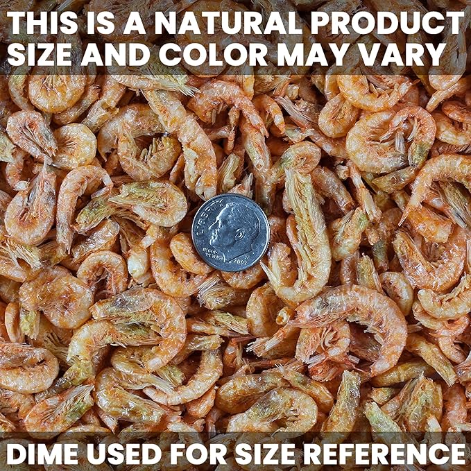 San Francisco Bay Brand Freeze Dried Krill Fish Food - All-Natural, Sustainably Harvested, High Protein Dried Shrimp for Freshwater and Saltwater Carnivores, Koi, Cichlids, Turtles - 5.08 oz (144g)