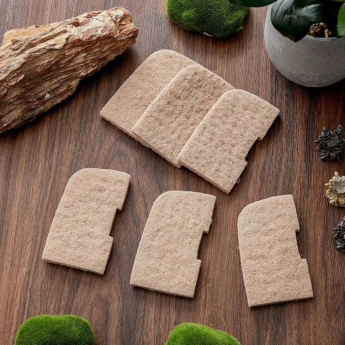 Threlaco 20 Pack Filter Pads Compatible with Fluval 307/407/306/406, Ammonia Remover Fish Tank, Aquarium Filter Replacement Pads for Fish Tank (Ammonia Remover)