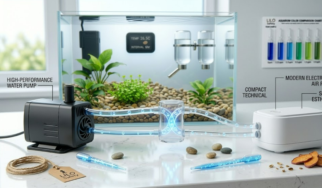 Mastering Aquarium Water Circulation: The Difference Between Air Pumps and Water Pumps