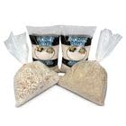 Carolina's White Sand and Gravel Set – 30 Lb of Premium Quartz Substrate | Ideal for Aquariums, Terrariums, and Educational Projects