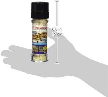 Dr. Tim’s Aquatics Bene-FISH-al Garlic Grinder Fish Food Enhancement – Enhances Immune System, Helps Combat Infections – All Natural, For Freshwater, Marine Fish, Coral Aquaria – 0.77 Oz.