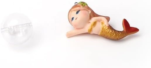 Floating Mermaid Aquarium Decoration, Fish Tank Ornament, Miniature Cartoon Figure, Aquarium Décor Thematic Ornaments
