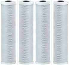 CFS – 4 Pack Carbon Taste & Odor Matrix Filter Cartridges Compatible with Kent Marine AKMCFCE Models – Remove Bad Taste & Odor – Aquarium Filter Replacement Cartridge