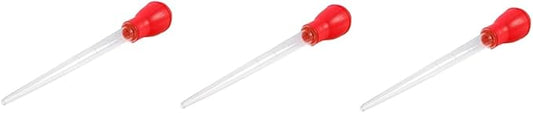DOITOOL 3pcs Fish Tank Pipette Cleaner 50ml Aquarium Material for Aquarium Waste Water Change
