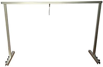 Aquarium Light Suspension System 12 Inch Adjustable Aluminum Tank Bracket Hanging Kit for T5 T8 LED Metal Halide Lamp Reef Marine Fish Tank Lighting Holder Mount Rail Hanging Support System