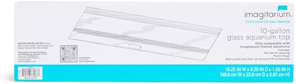 Imagitarium 10 Gallon Glass Aquarium Top