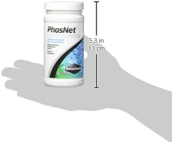 Seachem PhosNet Synthetic GFO - Phosphate & Silicate Remover for Fresh and Salt Water 125g/4.4oz