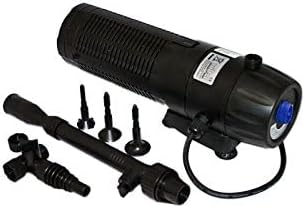 CNZ CUP-139 Submersible Fountain Pump with 13w Clarifier, 265gph