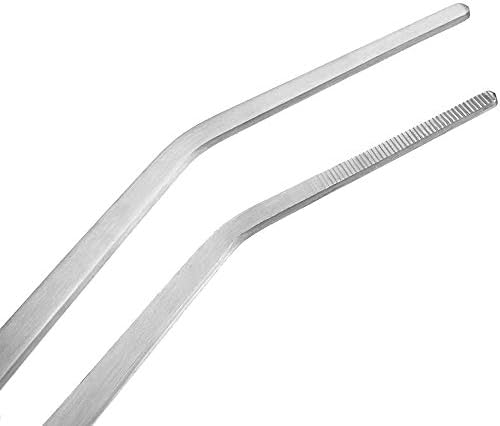 Utoolmart Aquarium Tank Aquatic Plant Tools Sets, 3 in 1 Anti-Rust Aquatic Plant Aquascaping Tool, Stainless Steel Aquarium Tweezers(15-inch) and Scrapers, for Fish Starter Kits & Aquariums Tank