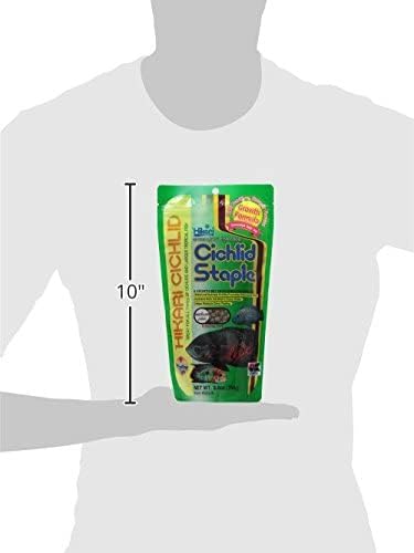 Hikari 8.8-Ounce Cichlid Staple Floating Pellets For Pets, Medium