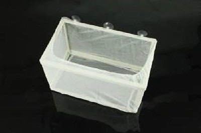 Aquarium Breeder & Isolation Tank 10 Inches Long, Fine Mesh Net Breeding Box, Isolate Fry, Hatching Box, Juvenile Baby Fish Spawning Incubator