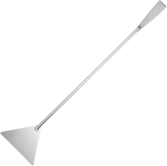 Utoolmart Aquarium Tank Aquatic Spatula Stainless Steel Long Sand Substrate Spatula Algae Scraper Fish Tank Plant Tools Accessories for Aquascaping Cleaning