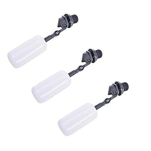 3 Pcs Stable Float Ball Valve Shut Off 1/2" Automatic Fill Feed Humidifier Tank Water