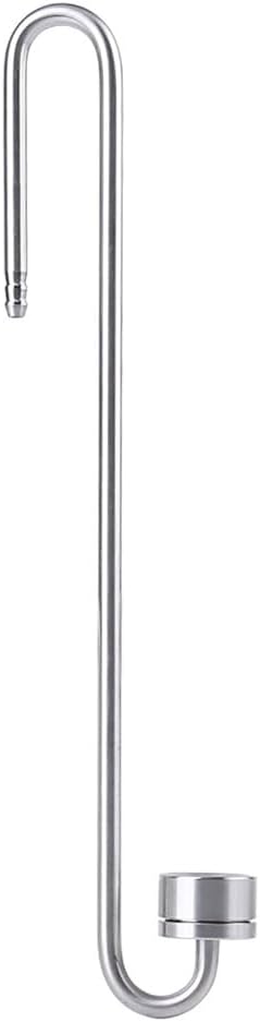 Stainless Steel CO2 Diffuser High Dissolution Rate with Leak-Proof Design Fish Tank Aquarium Atomizer(250mm)
