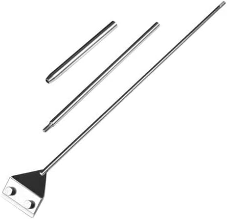 SunGrow Aquarium Glass Cleaner, Long Handheld Tool Cuts Cleaning Time to Half, Keep Hands Dry, Sharp Blade to Scrape Thickest Residue, Frequent Tank Maintenance
