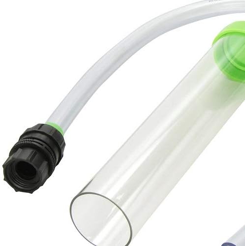 Python No Spill Clean and Fill Aquarium Gravel Tube with Tail/Connector, 10-Inch