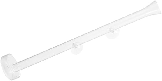 BESPORTBLE 1set Acrylic Fish and Shrimp Feeder Plate Easy Installation for Aquariums Diameter Height Safe for Fish Tanks