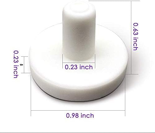 Aquarium Choice Reef Coral frag Plug Cyanoacrylate Adhesive/Glue (36 pcs 0.98 Inch Coral Tiles + 20g Cyanoacrylate Adhesive/Glue)