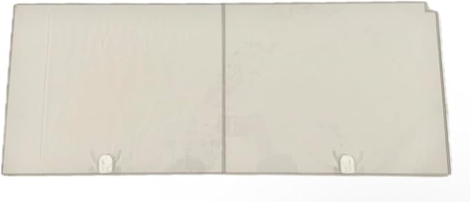 Aquarium Lid - 20 Gallon Long - Half Cut - Also Fits 29 Gallon Tanks - 3/16" Clear Polycarbonate Material - Tank not Included