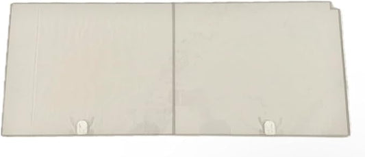 Aquarium Lid - 20 Gallon Long - Half Cut - Also Fits 29 Gallon Tanks - 3/16" Clear Polycarbonate Material - Tank not Included