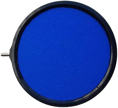 Pond H2o 8 Inch (200mm) Plate Airstone for Fish Tanks & Aquariums, Air Stone for Air Pump Bubble Diffuser for Aquatic Aeration Systems, Aquaponic, Hydroponic, Fish Tank or Any Aeration Need