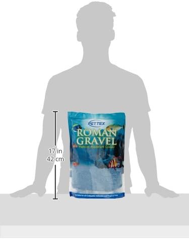 Pettex Roman Gravel Aquatic Roman Gravel, 2 Kg, Mediterranean Blue
