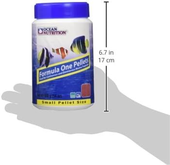 Ocean Nutrition Formula One Pellets 14-Ounces (400 Grams) Jar - Small Pellet Size