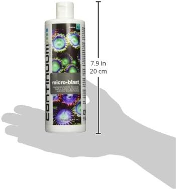 Continuum Aquatics Brightwell Aquatics Micro-Blast - invertebrate food for live corals, feather dusters, gorgonians, and other fine filter feeders, 500 ml