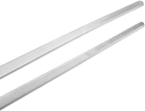 Utoolmart Aquarium Tank Aquatic Plant Tools Sets, 3 in 1 Anti-Rust Aquatic Plant Aquascaping Tool, Stainless Steel Aquarium Tweezers(15-inch) and Scrapers, for Fish Starter Kits & Aquariums Tank