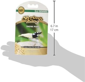 Shrimp King Snow Pops Brown 1.4 Ounce (Pack of 1)