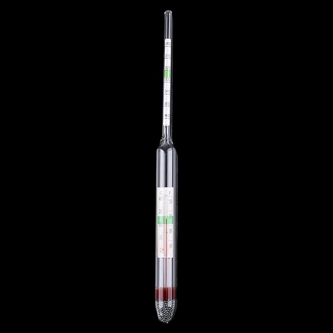Aquariums Glass Hydrometer with Thermometers Salinities Tester Decoration for Marine Saltwater Fishtanks Aquariums Light Thermometers Plant Sand Decorations Filter Fishtanks Filter Decorations Light