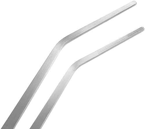 Utoolmart Aquarium Tank Aquatic Plant Tools Sets, 3 in 1 Anti-Rust Aquatic Plant Aquascaping Tool, Stainless Steel Aquarium Tweezers(19-inch) and Scrapers, for Fish Starter Kits & Aquariums Tank