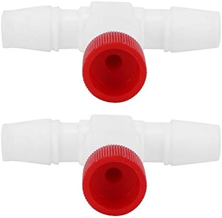 2PCS Aquarium Protein Skimmer Air Valve, Plastic Fine Adjustment Protein Separator Air Valve Protein Skimmer Accessories Universal for MS Protein Separator