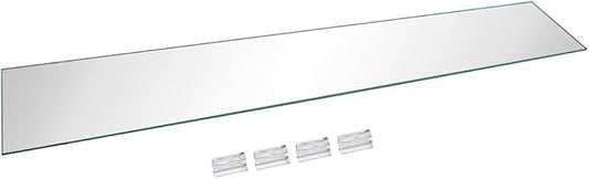Aquatop Glass Lid and Clips for The HCA-12G Tank, 3 mm Thick 34.65 in x 5.51 in, HCA-LID12G