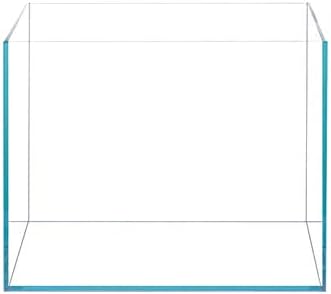 Rimless Low Iron Glass 7.1 Gallon Aquarium Tank (11.8" L × 11.8" W × 11.8" H / 30cm x 30cm x 30cm), 5mm Thickness Standard Jointed